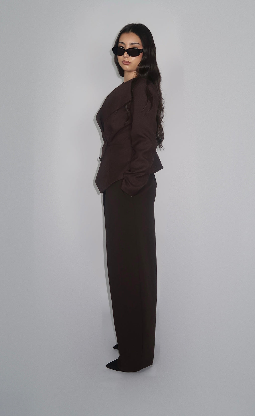 Veste Cintrée – Brun Foncé