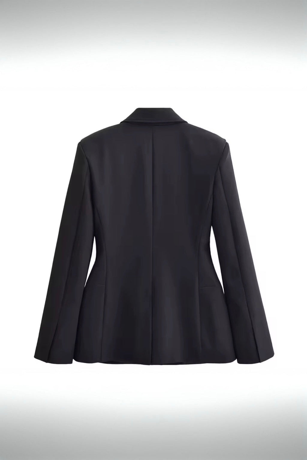Blazer noir tailleur – Coupe structurée