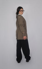 Blazer Oversize taupe