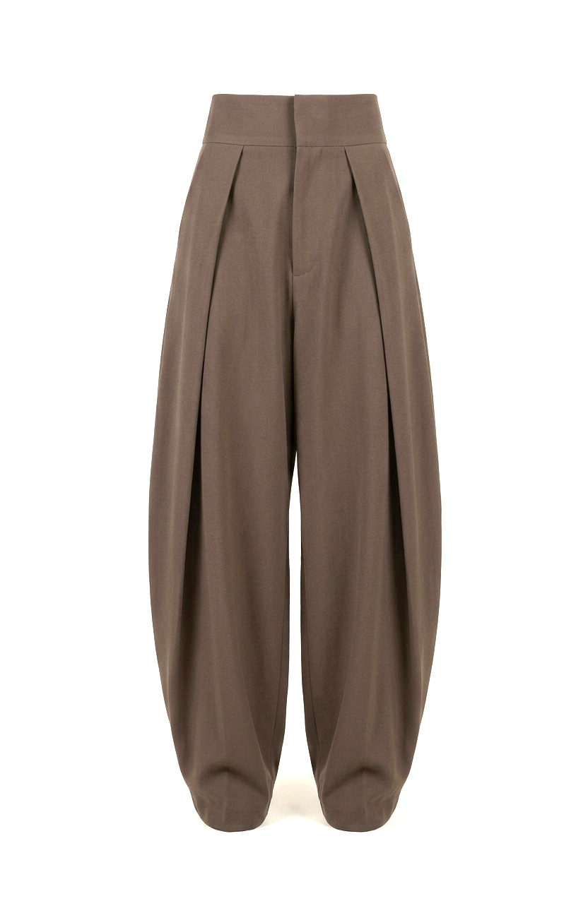 Pantalon ballon à plis