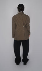 Blazer Oversize taupe