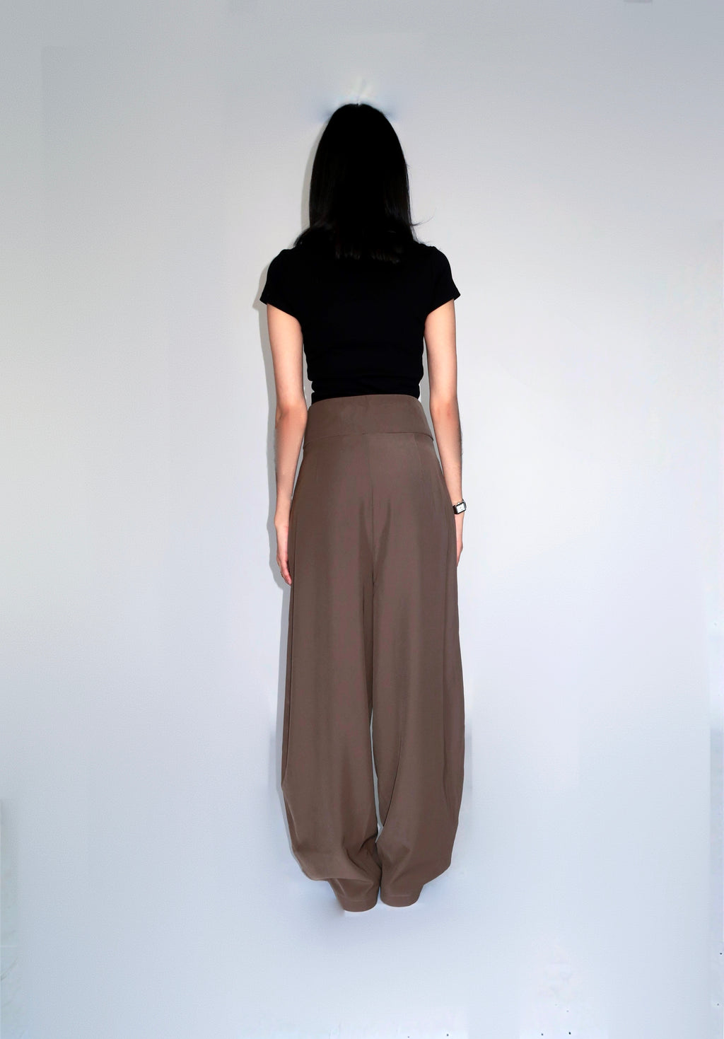 Pantalon ballon à plis
