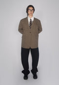 Blazer Oversize taupe